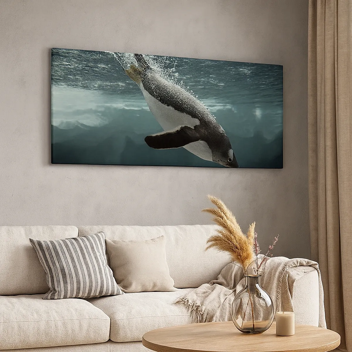 Bild auf Leinwand - Leinwandbild - Willkommen in meiner Welt - 30x30 cm