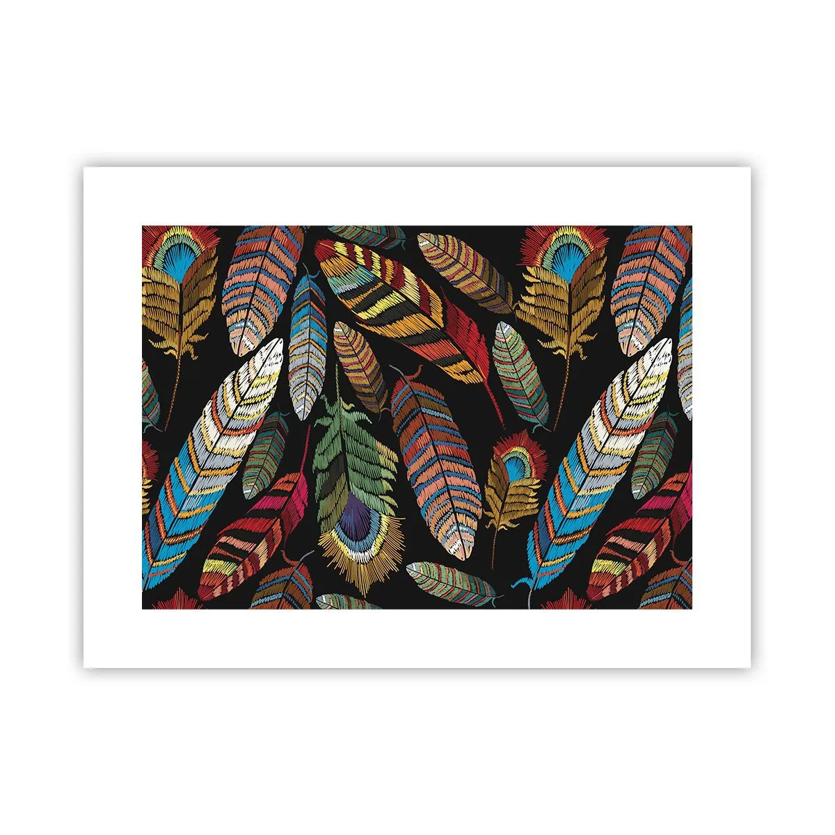 Poster - Der Vogelkarneval - 40x30 cm