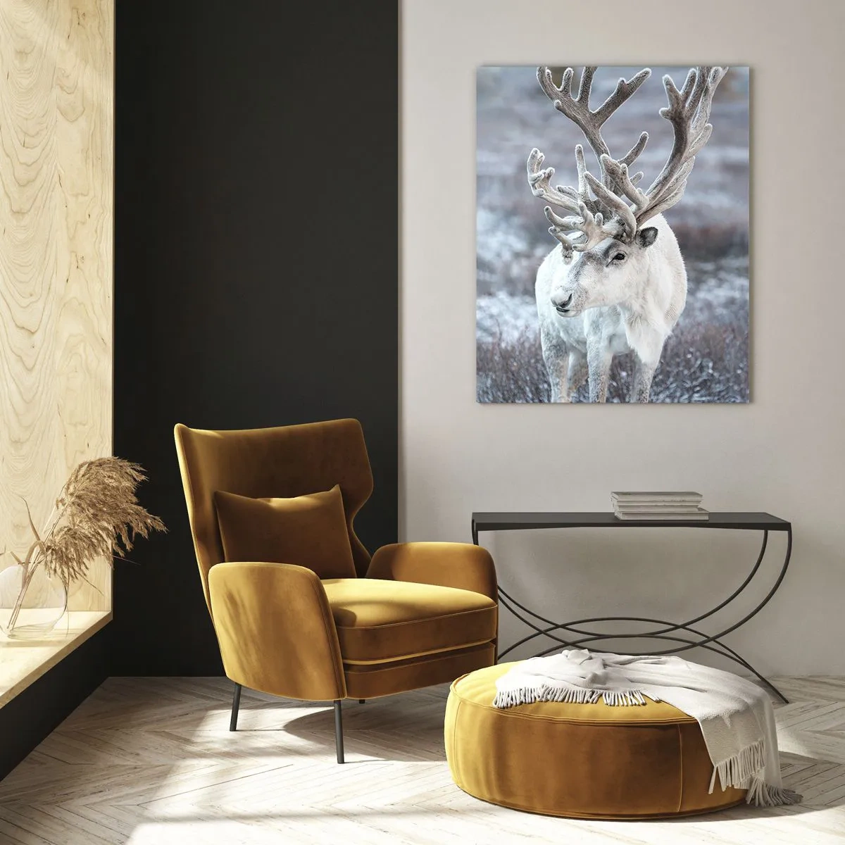 Glasbild - Bild auf glas - Porträt in der Sonne - 70x100 cm