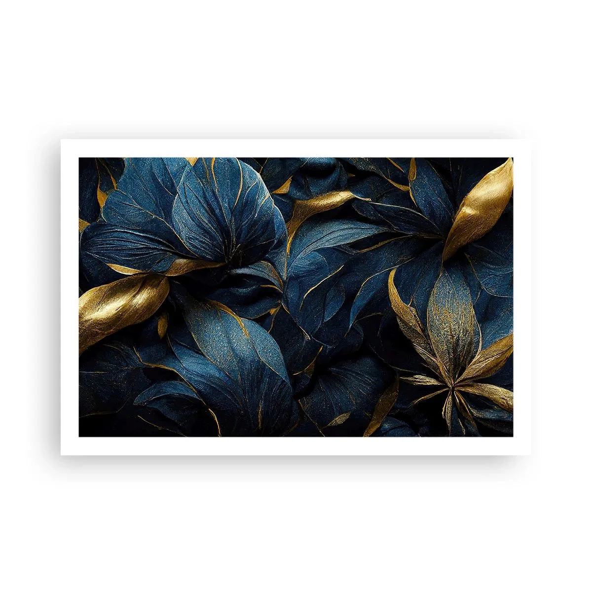 Poster - Mit Gold gefüttert - 91x61 cm