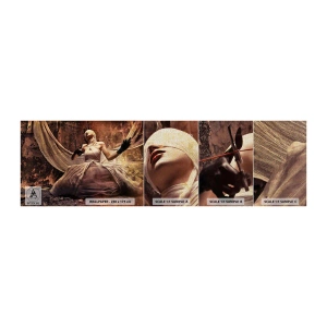 Fototapeten Muster Premium Canvas - Göttin des Schicksals - Theater, Stück, Mann - 100x30 cm