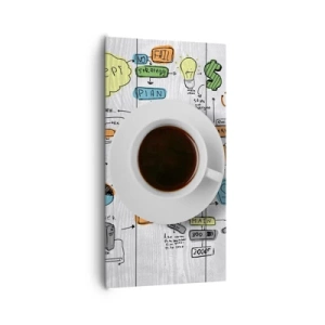 Bild auf Leinwand - Leinwandbild - Zeit für eine Pause - 65x120 cm