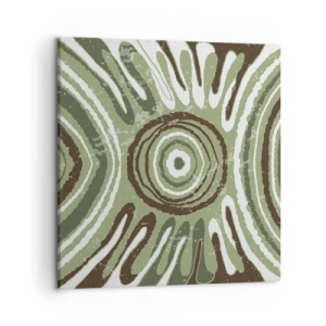 Bild auf Leinwand - Leinwandbild - Explosion von Emotionen - 50x50 cm