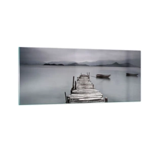 Glasbild - Bild auf glas - Du kannst morgen gehen - 100x40 cm