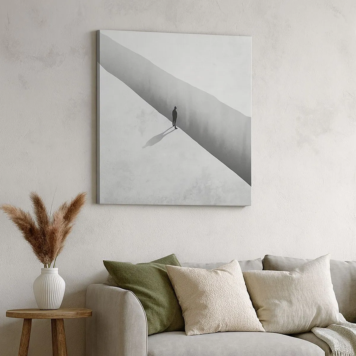 Bild auf Leinwand - Leinwandbild - Klares Ziel - 30x30 cm