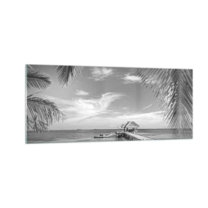 Glasbild - Bild auf glas - Erinnerung oder Traum? - 100x40 cm