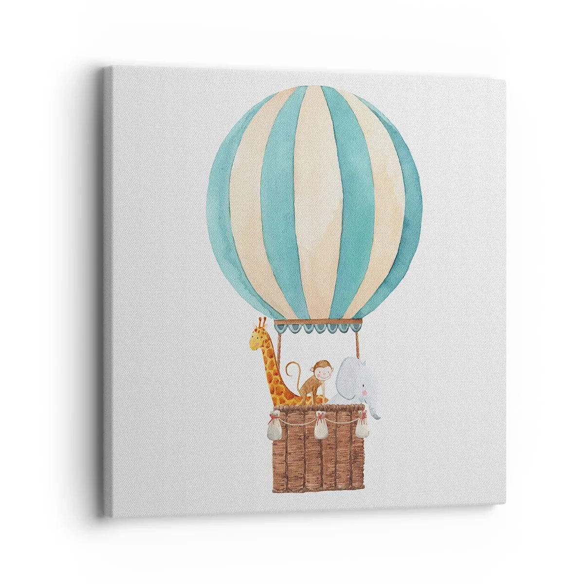 Bild auf Leinwand - Leinwandbild - Fantastische Reise - 30x30 cm