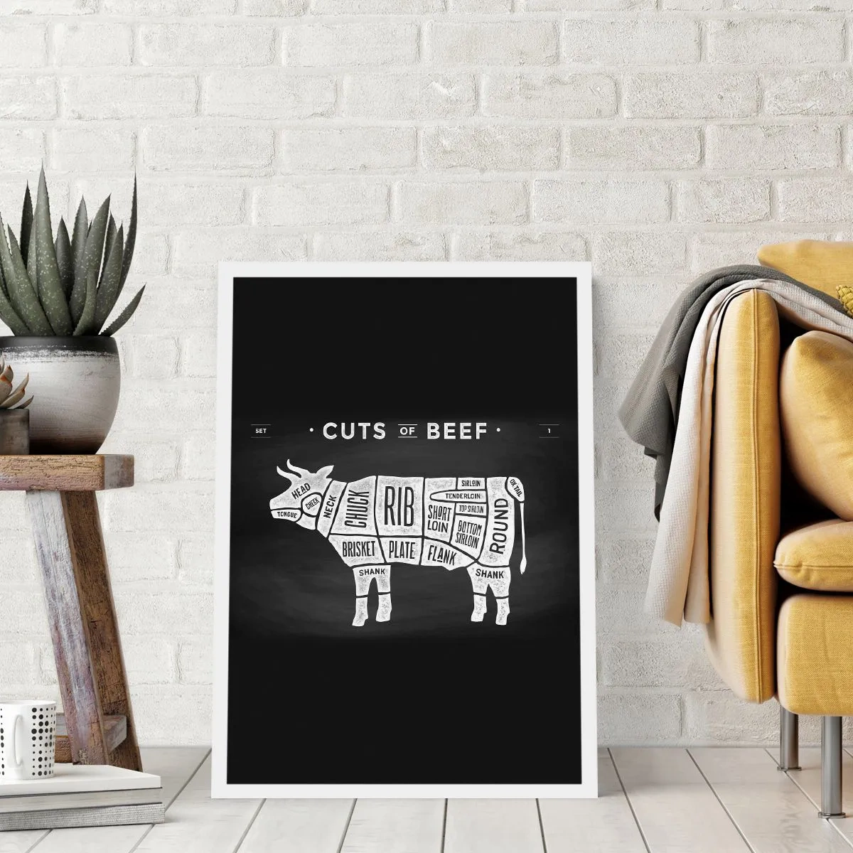 Poster - Metzger Grundierung - 70x100 cm