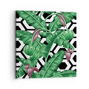 Bild auf Leinwand - Leinwandbild - Von Natur aus eine symmetrische Komposition - 70x70 cm