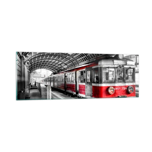 Glasbild - Bild auf glas - Vielleicht ist es eine Reise Ihres Lebens? - 90x30 cm