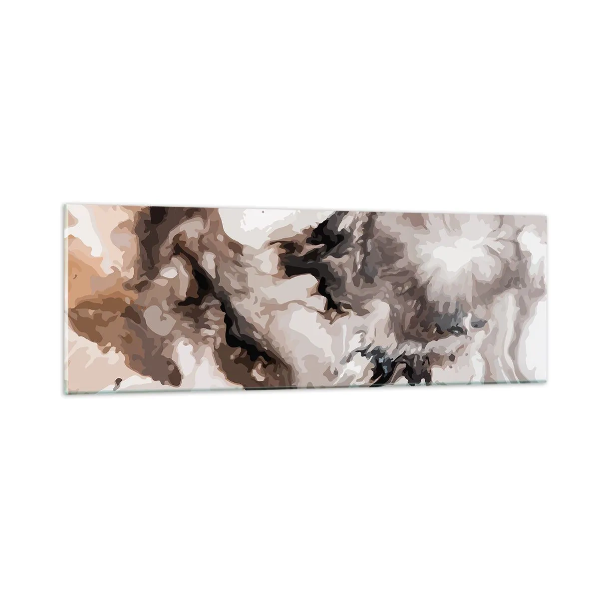 Glasbild - Bild auf glas - Die Geburt einer Galaxie - 90x30 cm