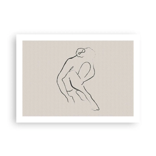 Poster - Intime Skizze - 70x50 cm