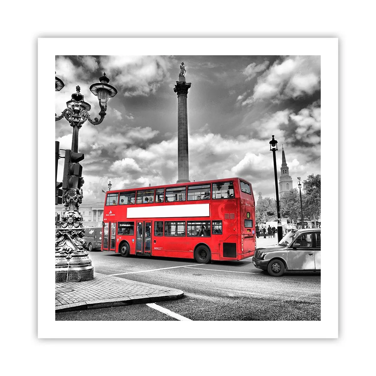 Poster - Der wahre Blutkreislauf der Stadt - 60x60 cm