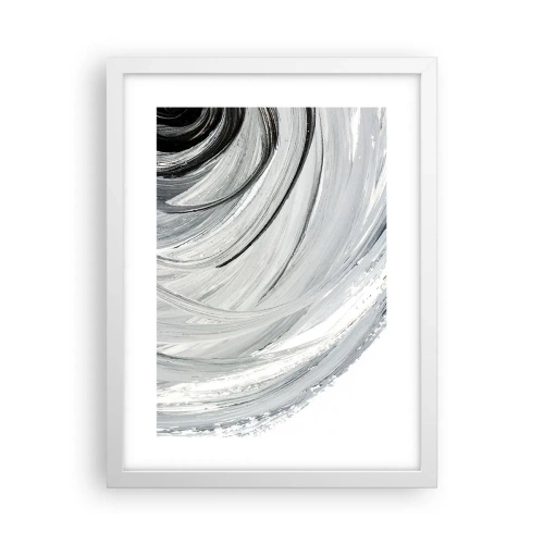 Poster in einem weißen Rahmen - Orbitale Komposition - 30x40 cm