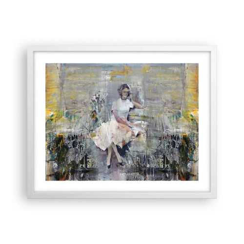 Poster in einem weißen Rahmen - Klassisch und modern - 50x40 cm