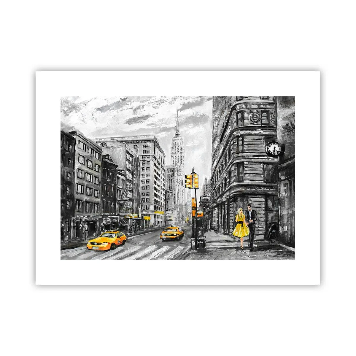 Poster - Eine New Yorker Geschichte - 40x30 cm