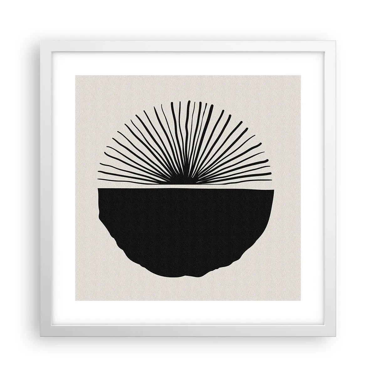 Poster in einem weißen Rahmen - Eine Reihe von Möglichkeiten - 40x40 cm