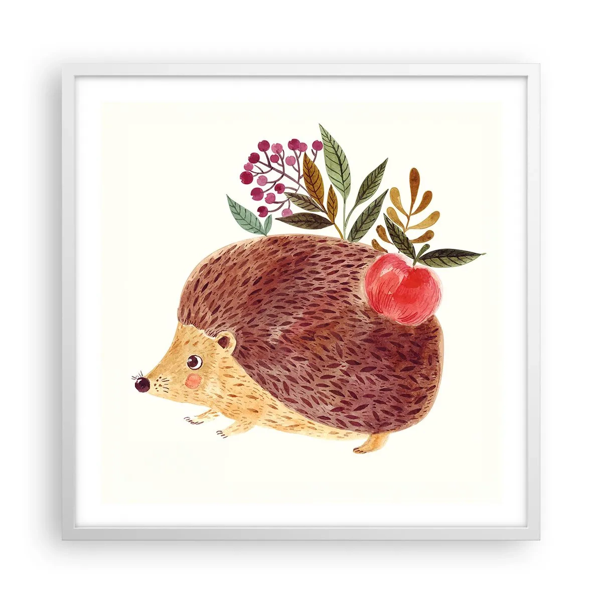 Poster in einem weißen Rahmen - Und dann magst du mich schon - 60x60 cm