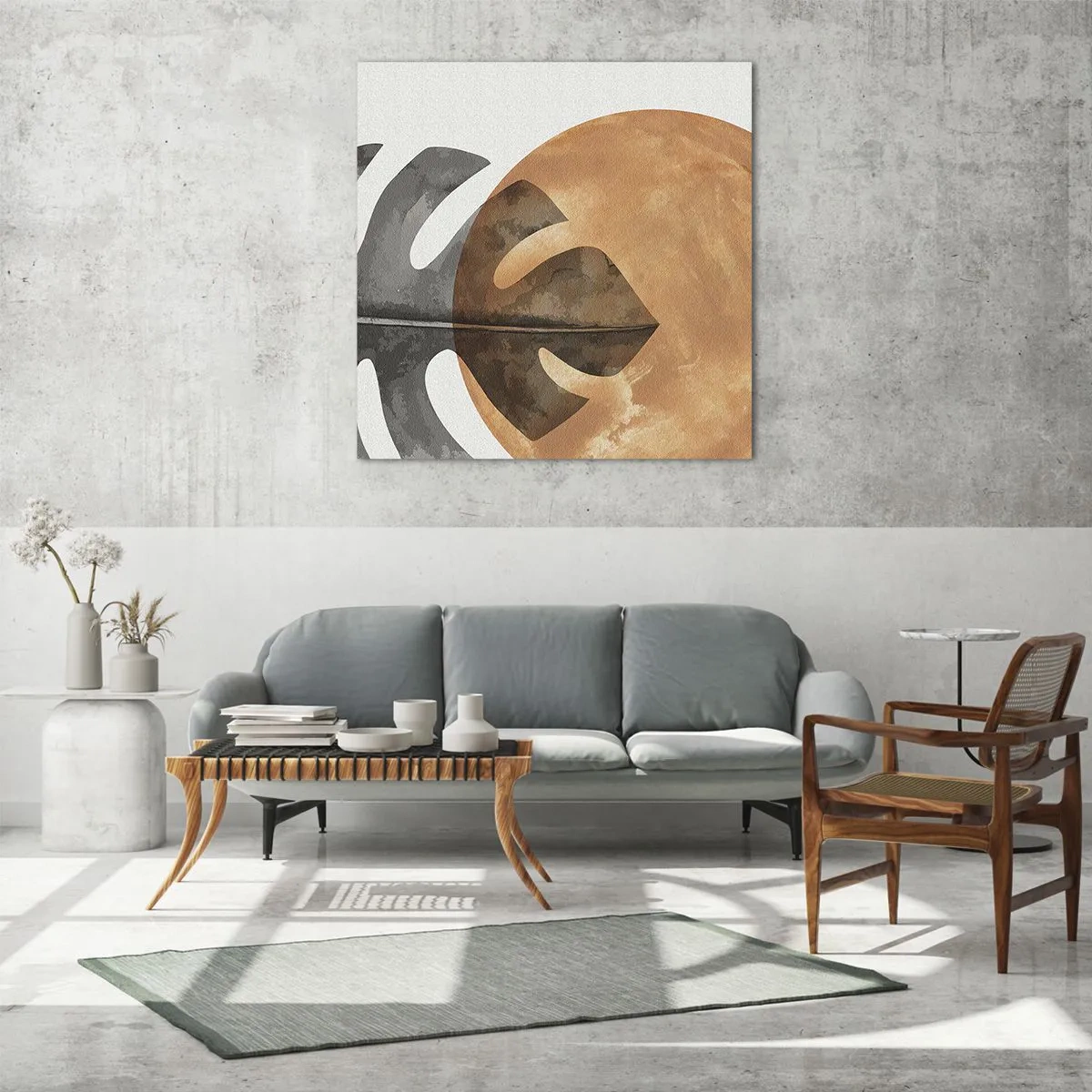 Glasbild - Bild auf glas - Immer die Sonne - 40x40 cm