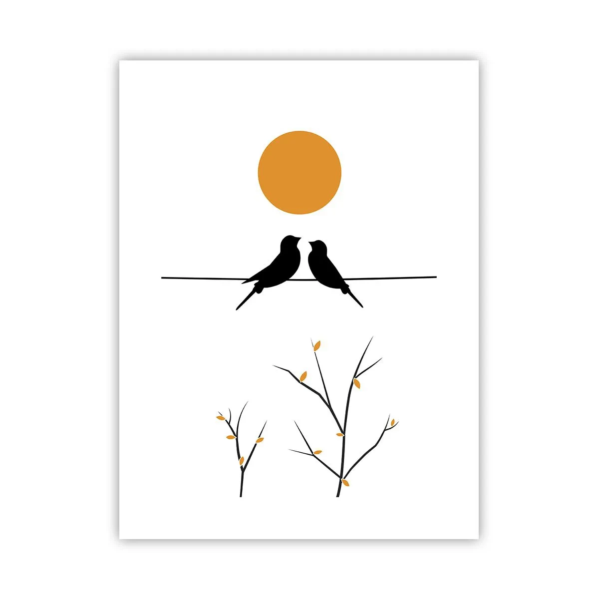 Poster - Abend der Nachtigallen - 30x40 cm