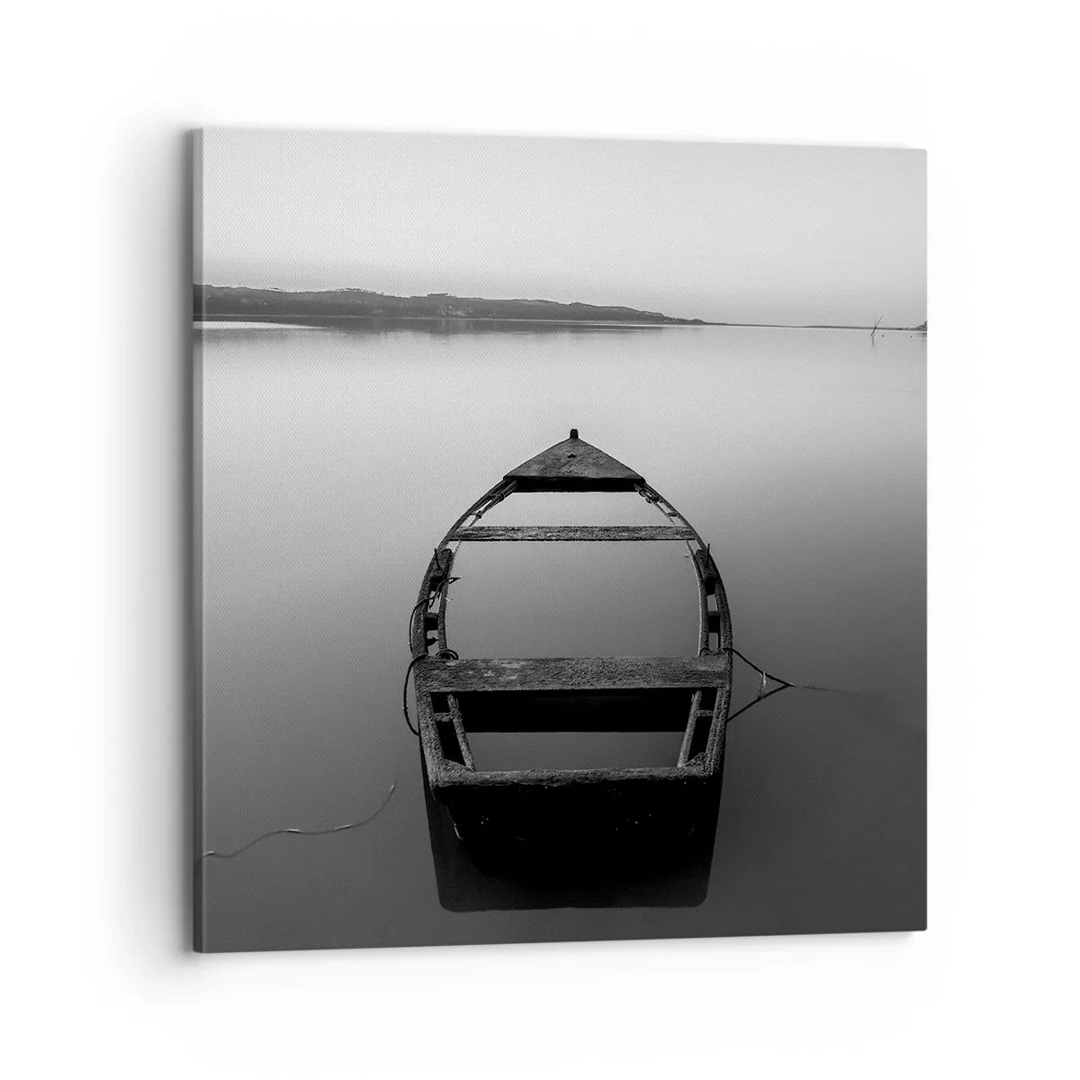 Bild auf Leinwand - Leinwandbild - Sehnsucht und Melancholie - 70x70 cm