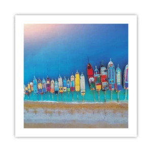 Poster - Aus der Vogelperspektive - 50x50 cm