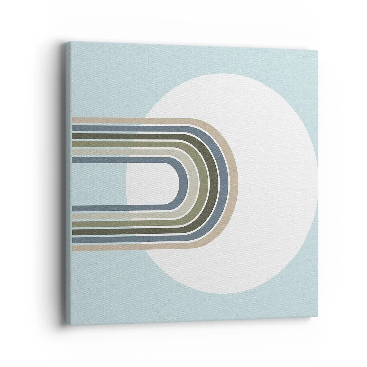 Bild auf Leinwand - Leinwandbild - Unwiderstehliche Anziehungskraft - 40x40 cm