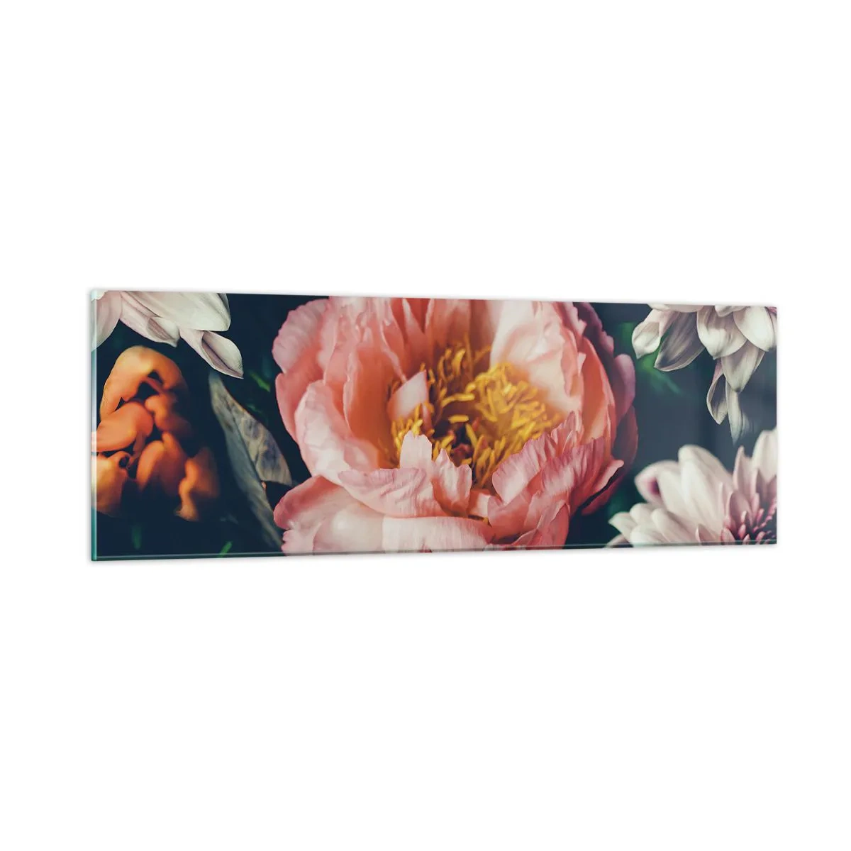 Glasbild - Bild auf glas - Mit barocker Pracht - 90x30 cm