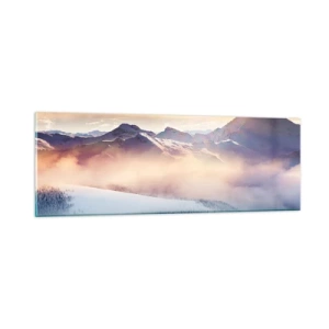 Glasbild - Bild auf glas - Die Kraft und Reinheit der Natur - 90x30 cm