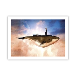 Poster - Eine echte Reise - 70x50 cm