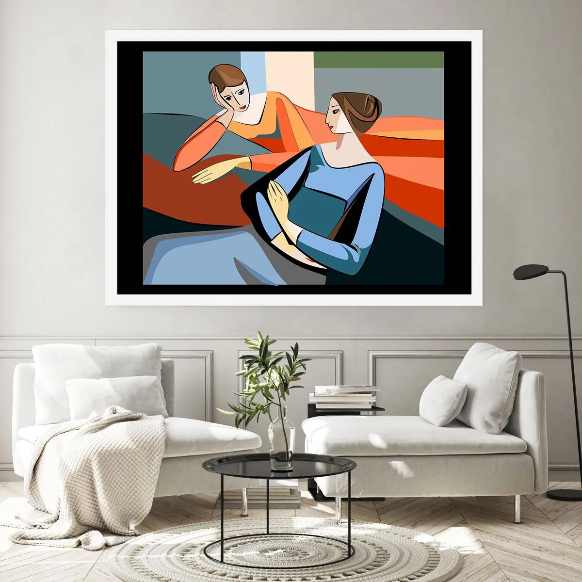 Poster - Moment der Zuversicht - 50x40 cm