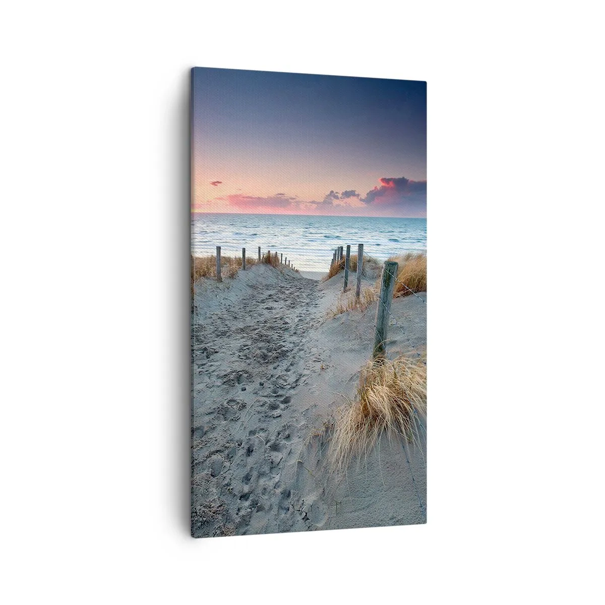 Bild auf Leinwand - Leinwandbild - Du hast einen Regenbogen aus strahlendem Licht verschüttet ... - 45x80 cm