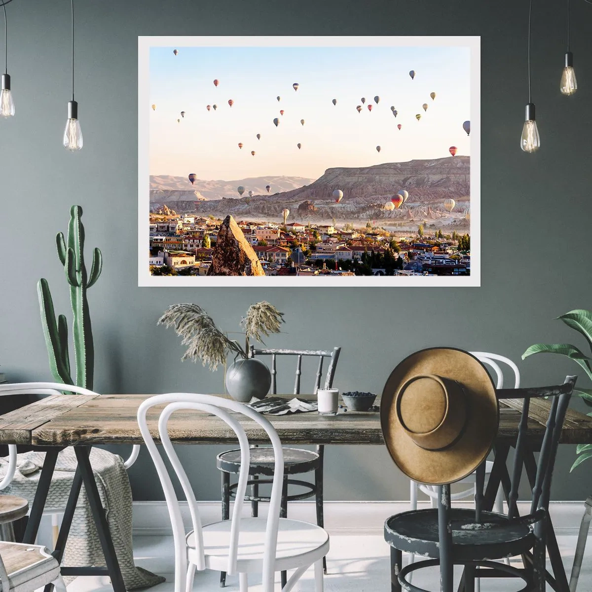 Poster - Wie Schiffe am Himmel - 70x50 cm