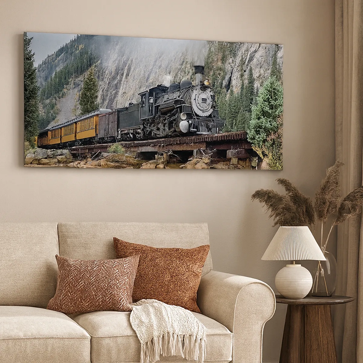 Bild auf Leinwand - Leinwandbild - Wo willst du hin? Wohin? - 30x30 cm