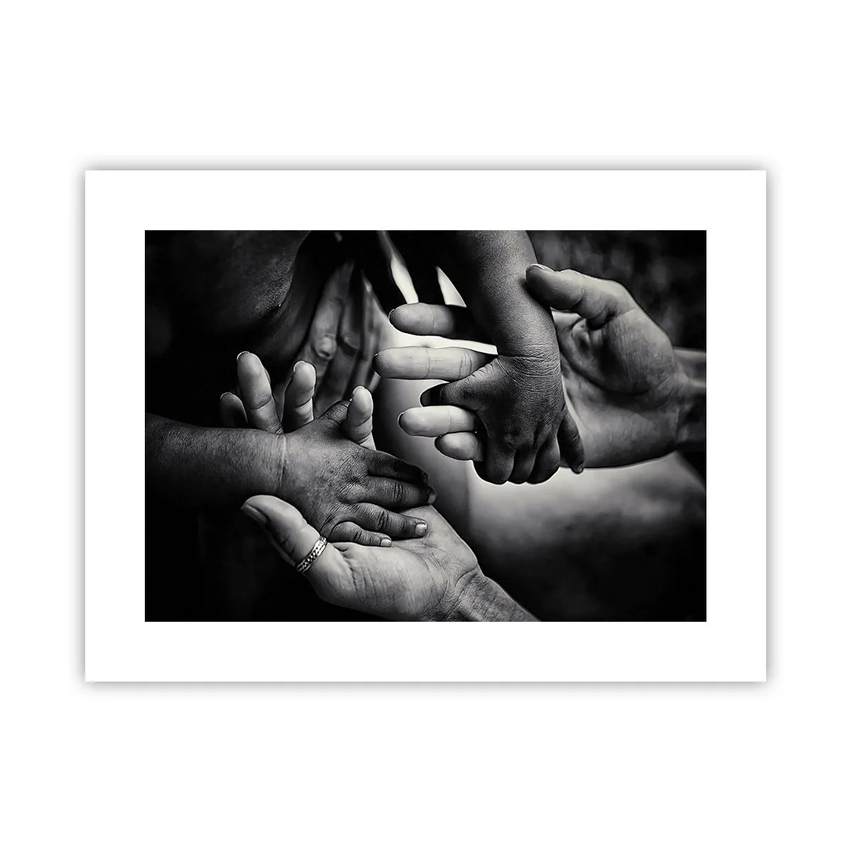 Poster - Mensch sein - 40x30 cm