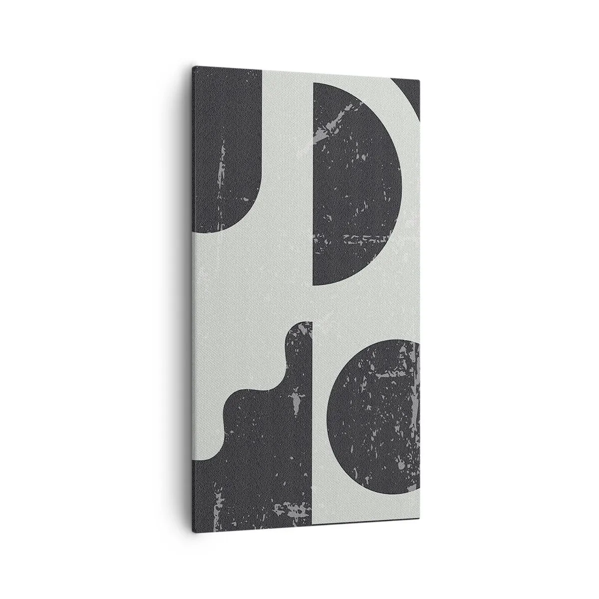 Bild auf Leinwand - Leinwandbild - Komposition oben und unten - 55x100 cm