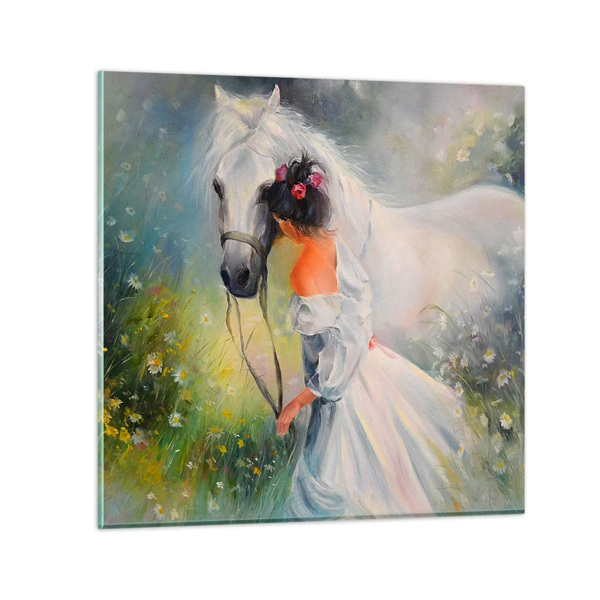 Glasbild - Bild auf glas - Wie aus einem schönen Traum - 30x30 cm