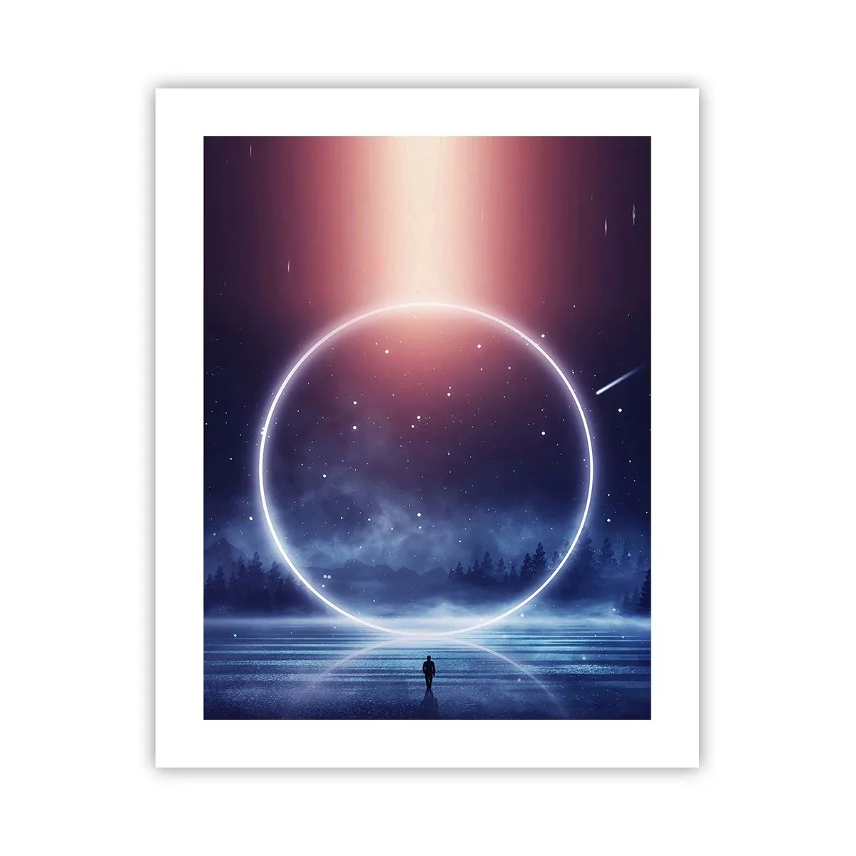 Poster - Sie sind schon da ... - 40x50 cm