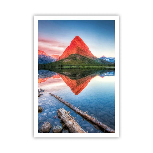 Poster - Hitze und Kälte - 70x100 cm