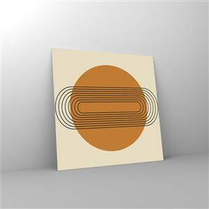 Glasbild - Bild auf glas - Perfekter Plan - 50x50 cm