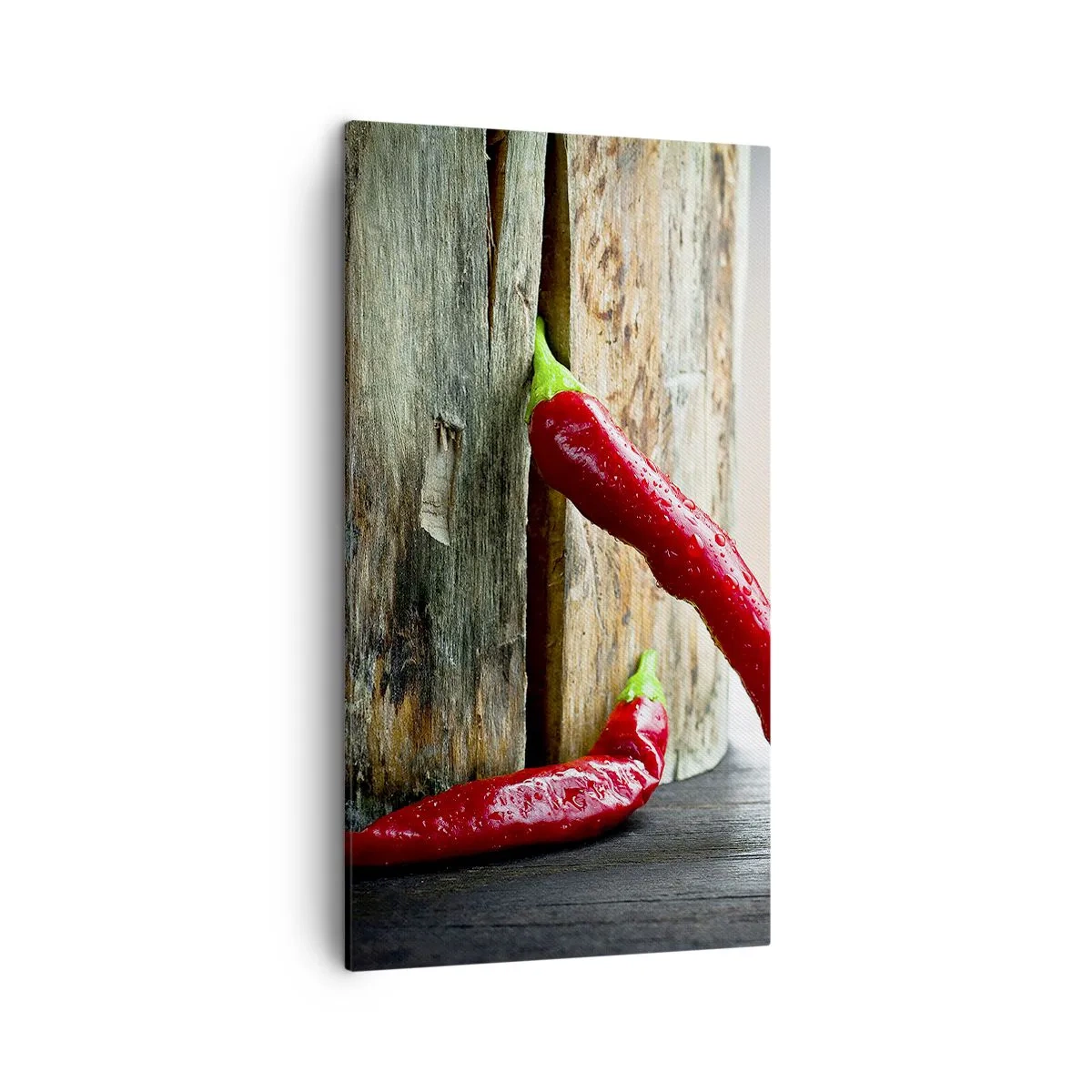 Bild auf Leinwand - Leinwandbild - Red hot chili peppers - 45x80 cm