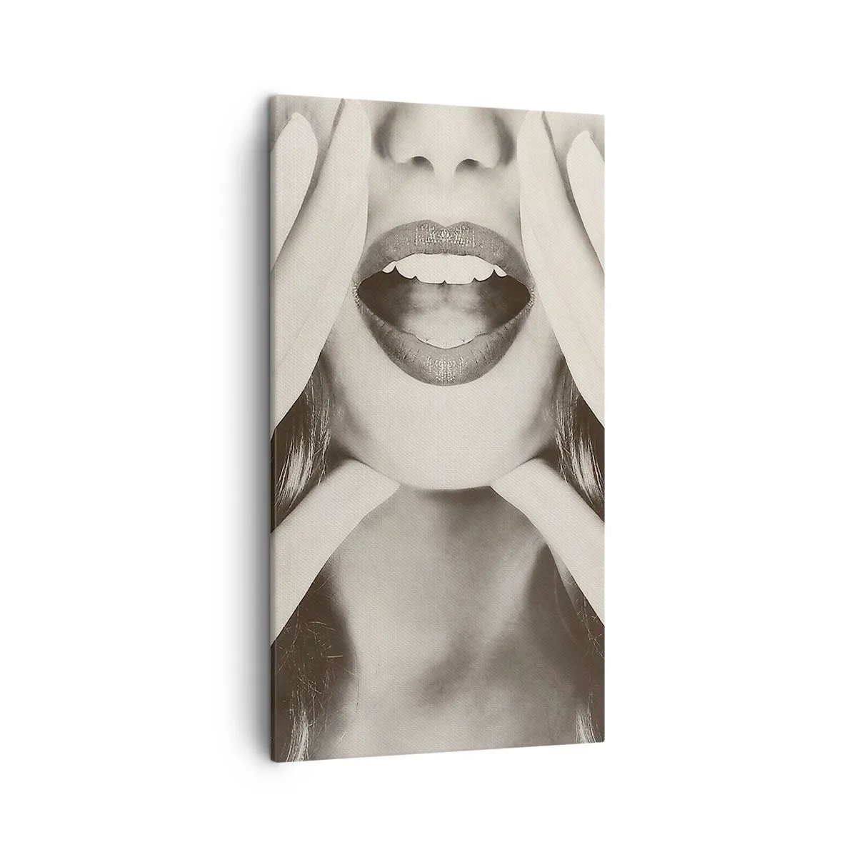 Bild auf Leinwand - Leinwandbild - Ich komme schon! - 45x80 cm