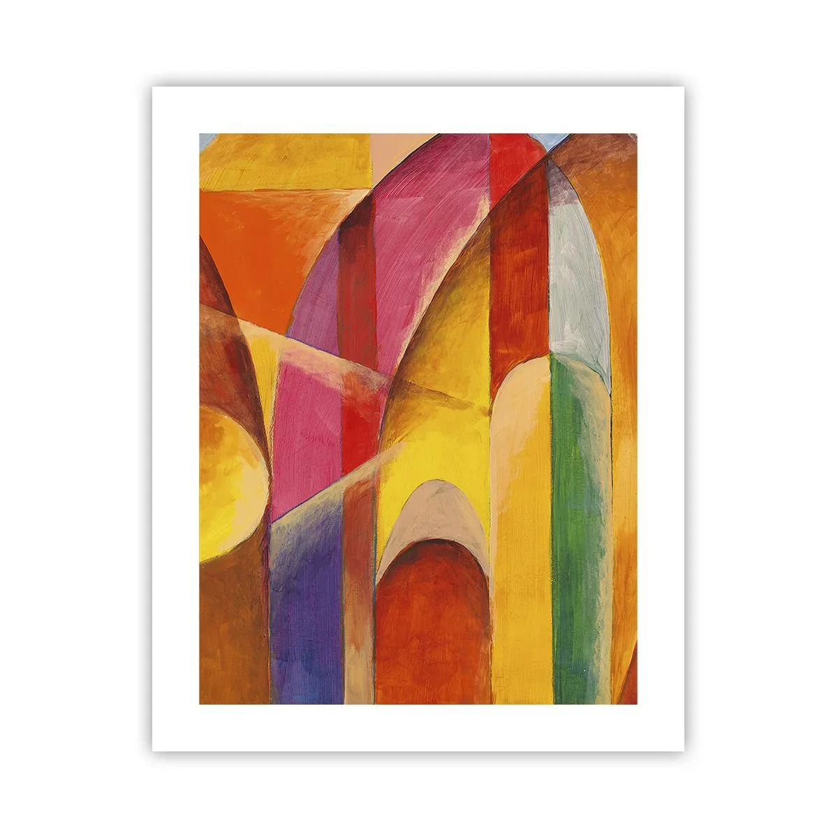 Poster - Kathedrale der Sonne - 40x50 cm