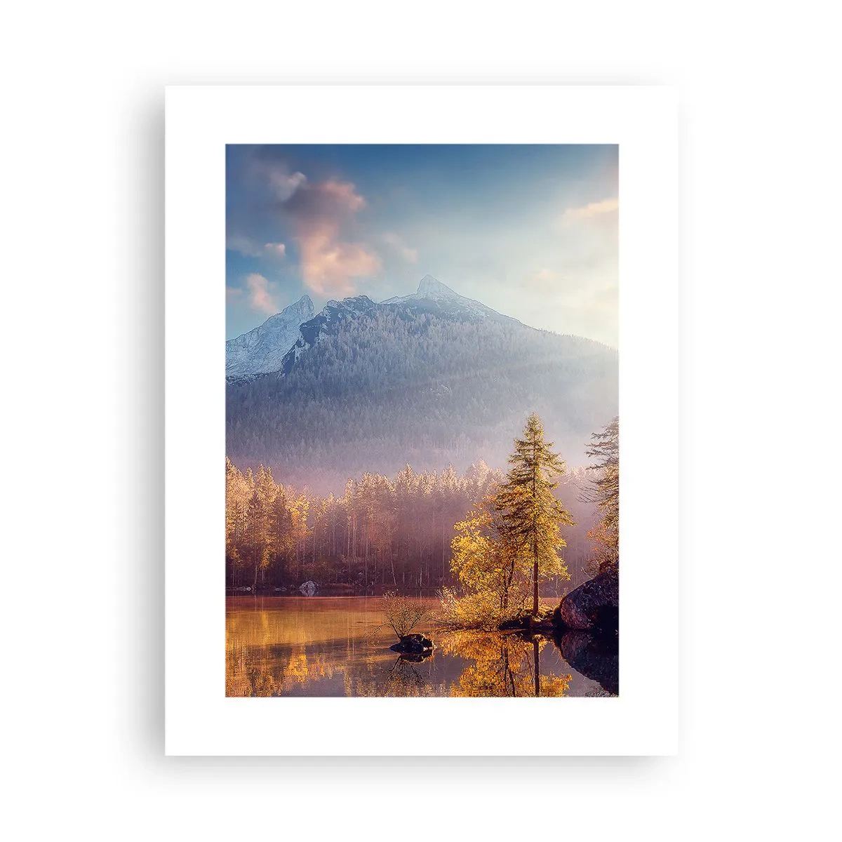 Poster - In den Bergen und Tälern - 30x40 cm