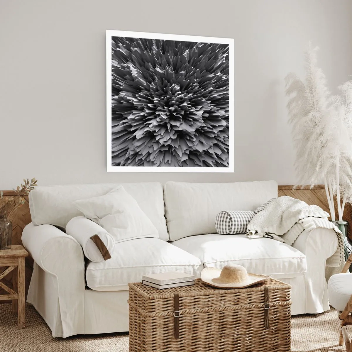 Poster - Härter kann es nicht werden - 60x60 cm