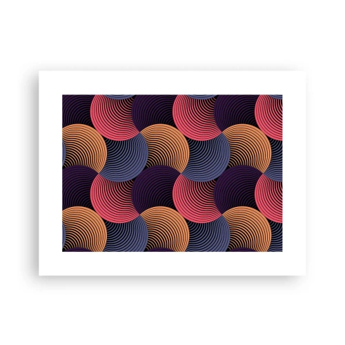 Poster - Im kreisenden Rhythmus - 40x30 cm