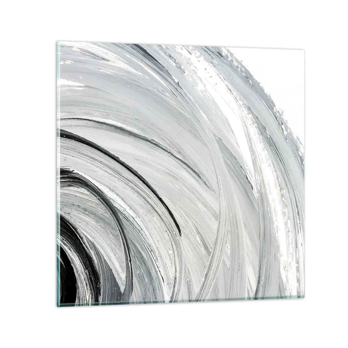 Glasbild - Bild auf glas - Orbitale Komposition - 60x60 cm