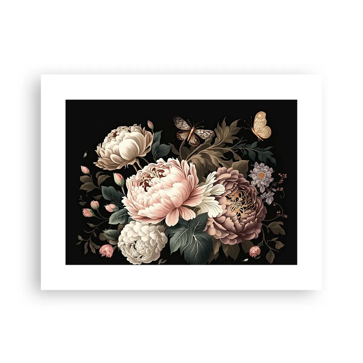Poster - Im Barockstil - 40x30 cm