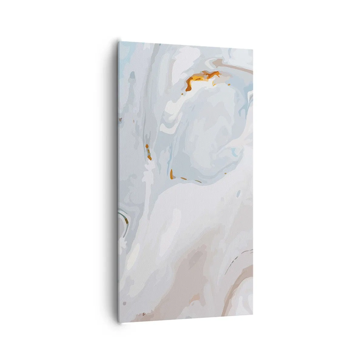 Bild auf Leinwand - Leinwandbild - Das Weiß wird erhoben - 65x120 cm