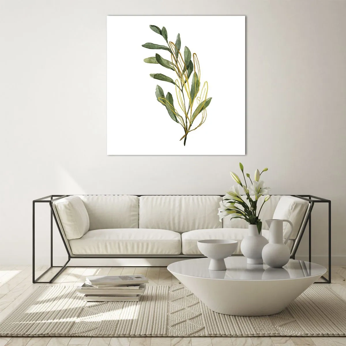 Glasbild - Bild auf glas - Alles was gut ist - 70x70 cm